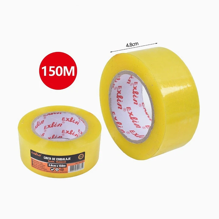 Cinta de embalaje 4.8 cm × 150 m – Exlin 2