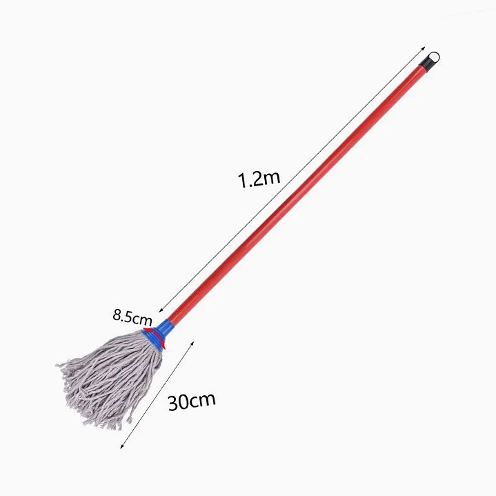 Trapeador con mango largo y cabezal absorbente 2