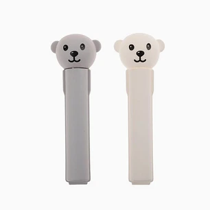 Clip de sellado con diseño de oso – Pack 2 unidades