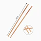 Set de Palillos Asiáticos 24 cm para Sushi y Ramen 5 Pares Exlin  - Miniatura 2