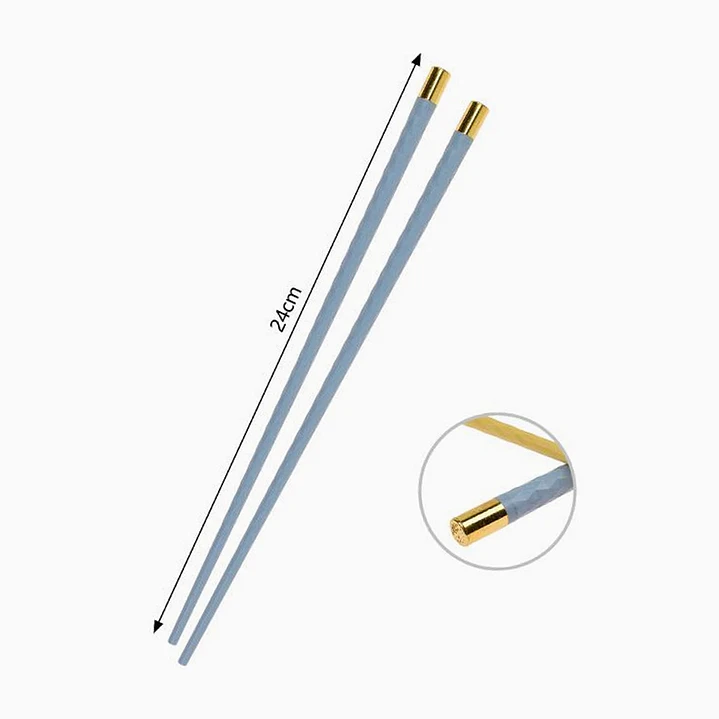 Set de Palillos Chinos de Colores 24 cm 5 Pares Exlin  2