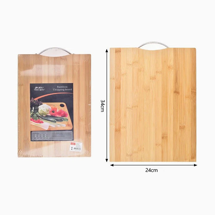 Tabla de cortar de bambú Exlin – 24 × 34 cm 2