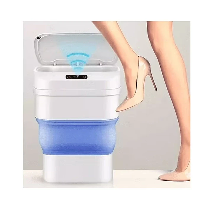 Papelero con sensor inteligente automático – Azul 3