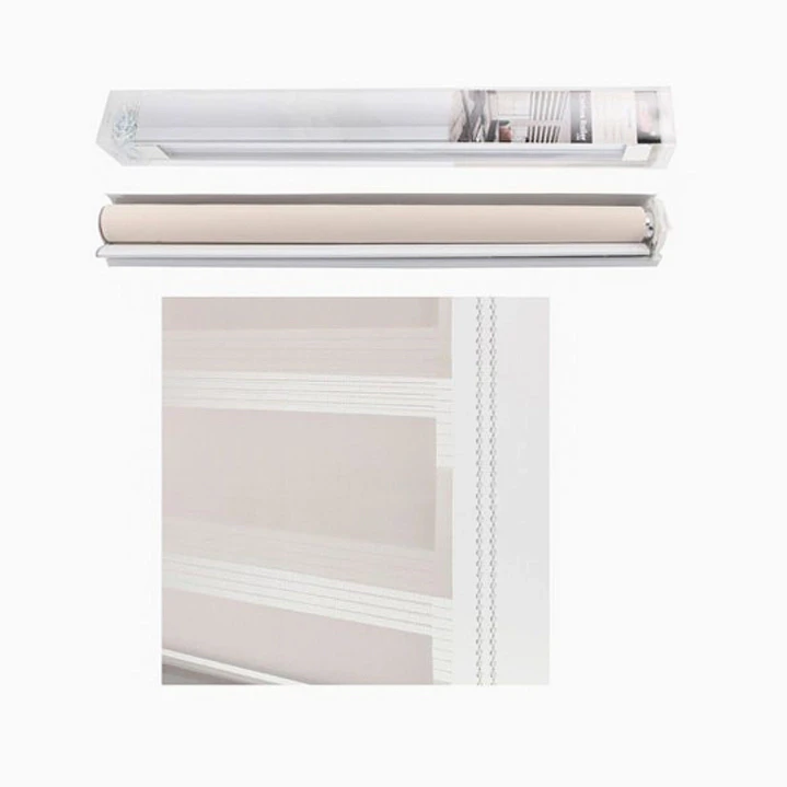 Cortina roller zebra beige suave – 150 × 180 cm 2