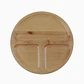 Bandeja de bambú redonda con compartimentos – 28 cm - Miniatura 1