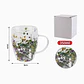 Taza de vidrio con flores secas – 350 ml - Miniatura 2