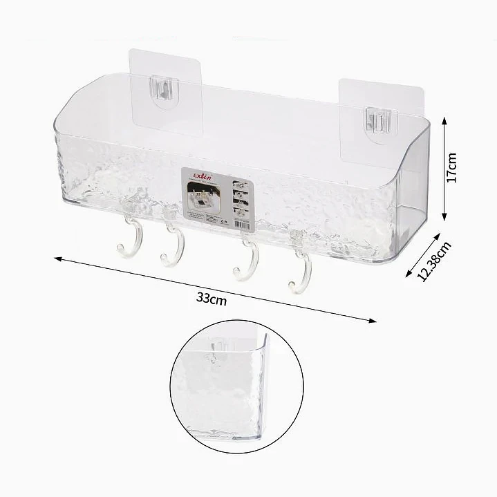 Caja de almacenamiento de baño Exlin 2