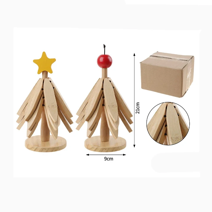 Posavasos de madera Exlin 21×9 cm 2