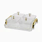 Plato de frutas Exlin con bandeja rectangular - Miniatura 1