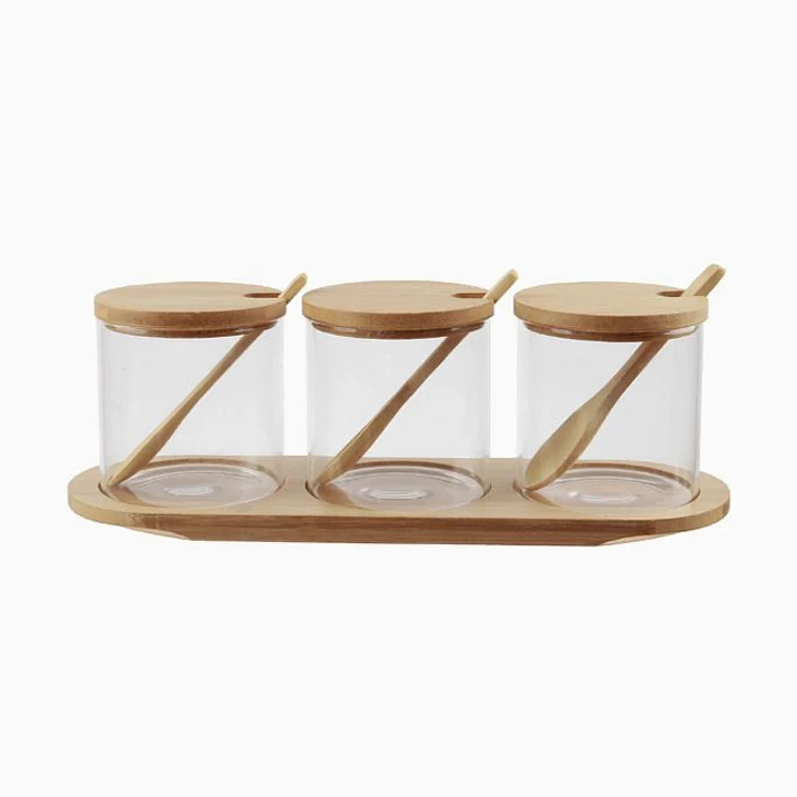 Set de frascos de condimento Exlin 1