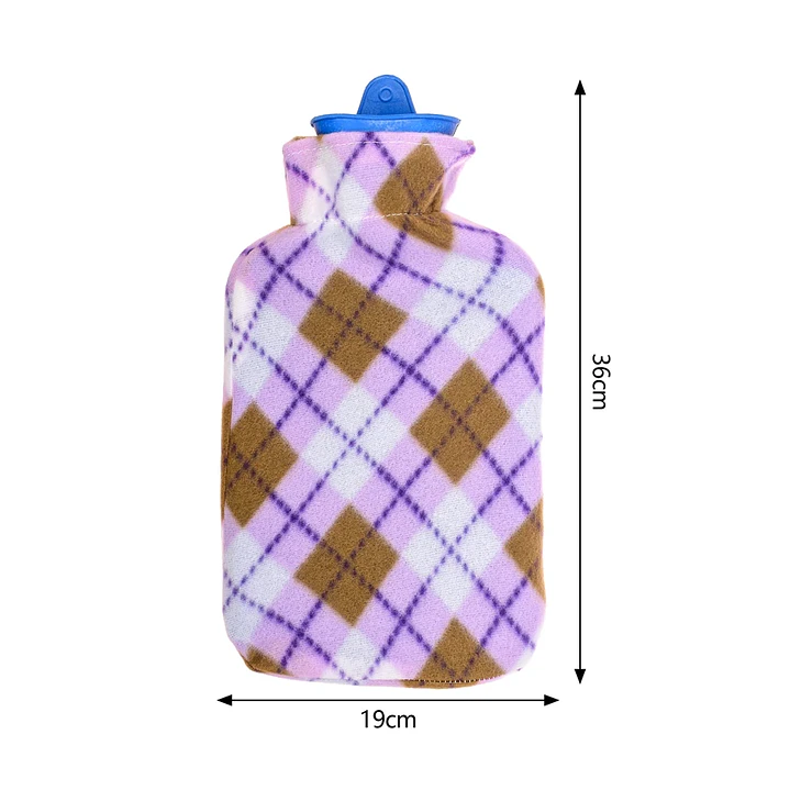 Bolsa de agua caliente de 2 litros con tapa elástica 2