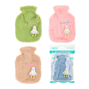 Guatero de Peluche Pato Kawaii (Bolsa de Agua Caliente 0.5L)