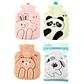 Guatero Bolsa de Agua Caliente de Goma con Funda Estampada (0.5 Litros) - Miniatura 1