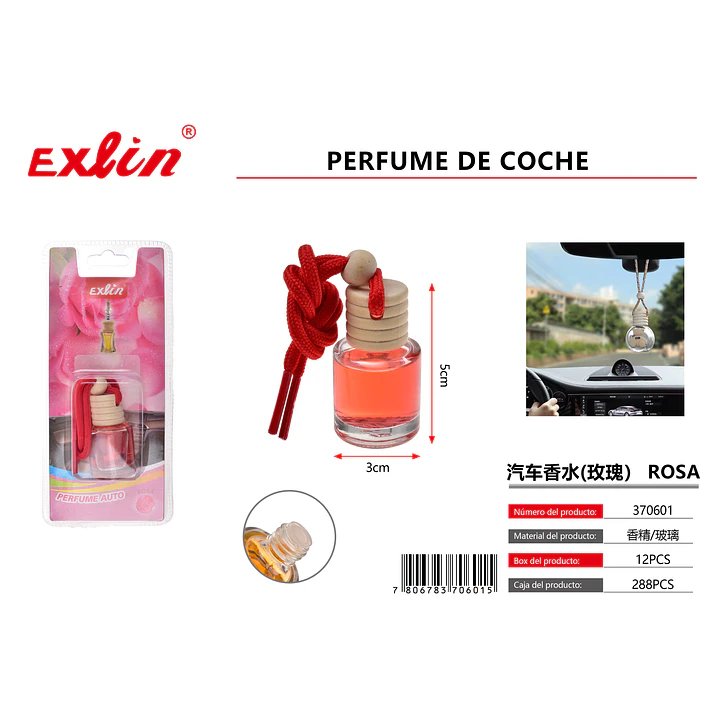 Perfume de Rosas para Auto – Frescura Elegante en Cada Viaje 1