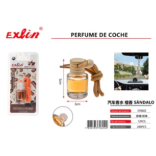 Ambientador de Coche con Aroma a Sándalo Exlin
