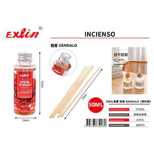 Difusor de Aroma Sándalo 50 ml 