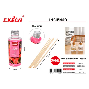 Lirio Perfumado 50 ml – Esencia Premium para el Hogar