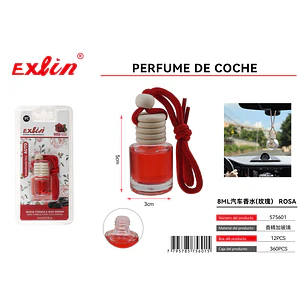 Perfume de Rosas para Auto (8 ml) – Frescura Elegante en Cada Viaje