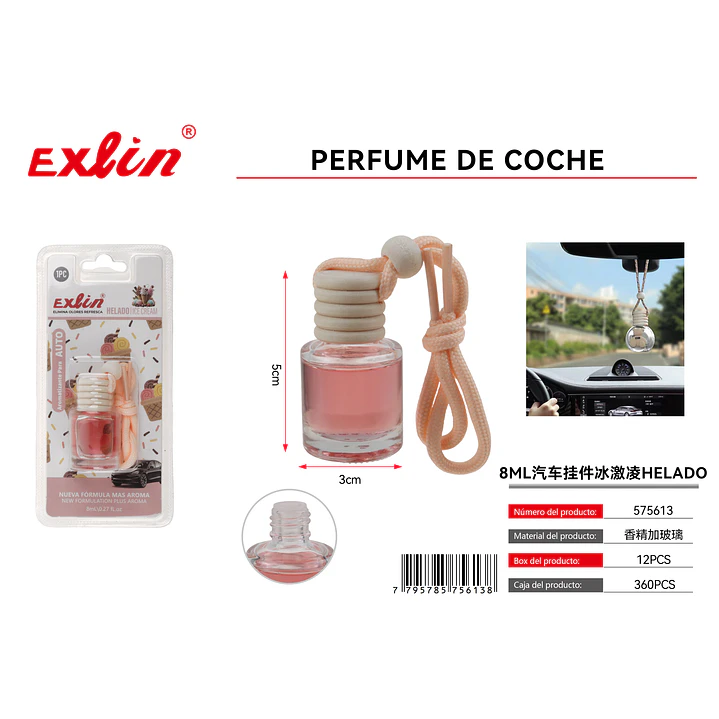 Helado de Aromaterapia para Coche (8 ml) 1