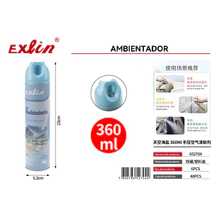 Ambientador Sky con Sal Marina 360 ml
