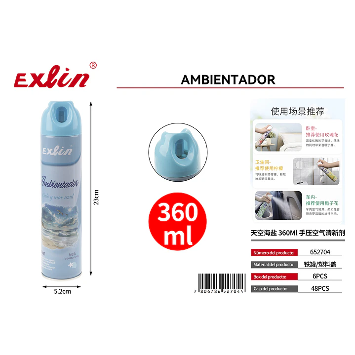 Ambientador Sky con Sal Marina 360 ml 1