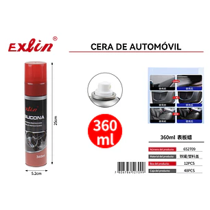 Silicona en Aerosol Exlin 360ml