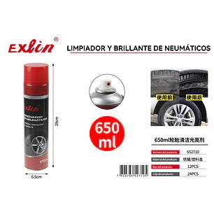 Renovador de Neumáticos Exlin 650ml