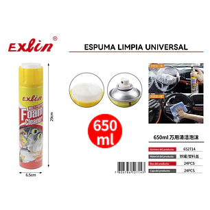 Espuma Multiuso en Aerosol Exlin 650ml