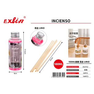 Lirio Perfumado 100 ml – Fragancia Premium para el Hogar