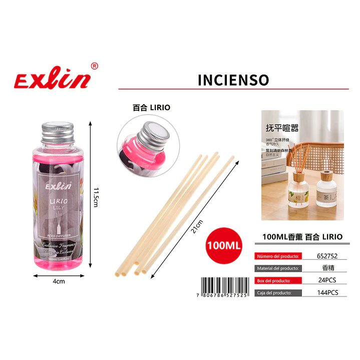 Lirio Perfumado 100 ml – Fragancia Premium para el Hogar 1