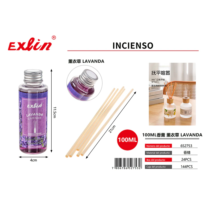 Aromaterapia de Lavanda 100 ml – Bienestar y Relajación para tu Hogar 1