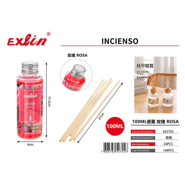 Perfume de Rosas  100 ml – Elegancia Floral 1