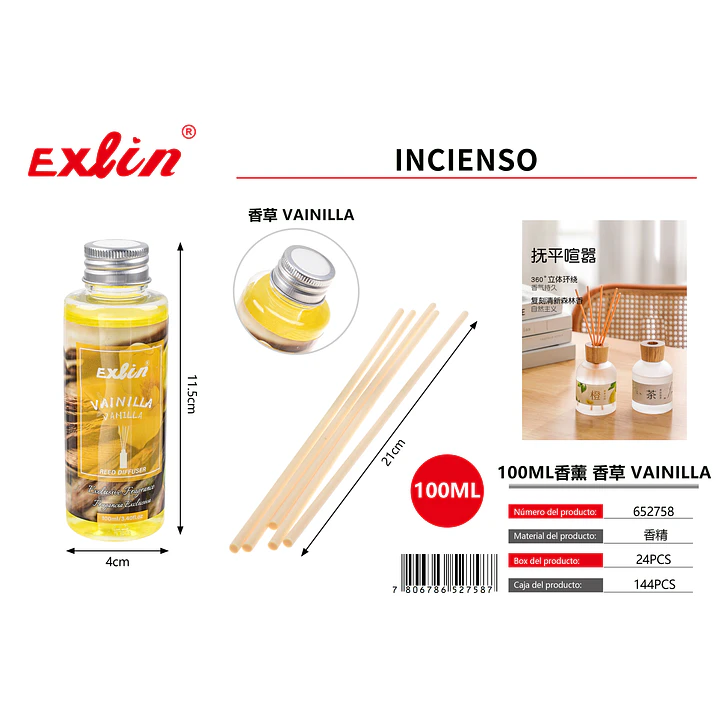 Esencia Ambiental Aroma a Vainilla 100 ml 1