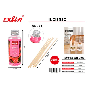 Lirio Perfumado 50 ml – Esencia Premium para el Hogar e-commerce