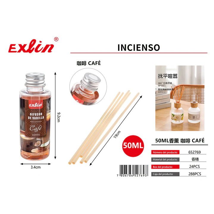 Aromaterapia de Café 50 ml – Esencia Ambiental Premium 1