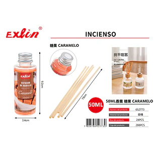 Esencia de Aromaterapia Caramelo  50 ml – Aroma Dulce y Acogedor