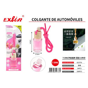Perfume para Coche Lily (Lirio) – Ambientador Premium 7,5 ml