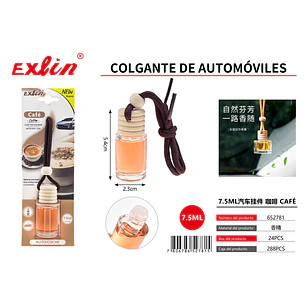 Aromatizante Colgante para Auto Aroma Café 7,5 ml