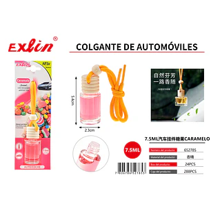 Ambientador para Coche Dulce Caramelo (7,5 ml) – Fragancia Intensa y Duradera