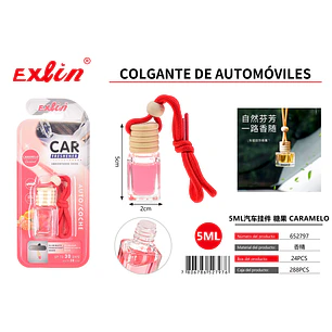 Aromatizante para Auto Aroma caramelo   (5 ml)