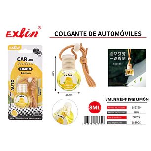 Aromatizante para Auto Aroma LIMON   (8 ml)