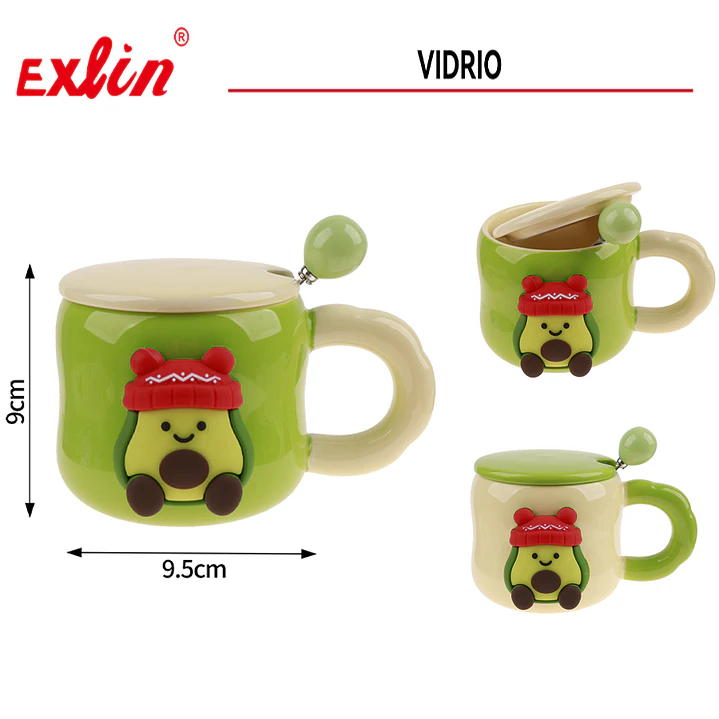 Taza con dibujos de palta 1