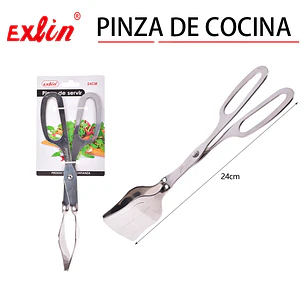 Pinza Tipo Tijera de Cocina 24 cm – Acero Inoxidable Multiuso