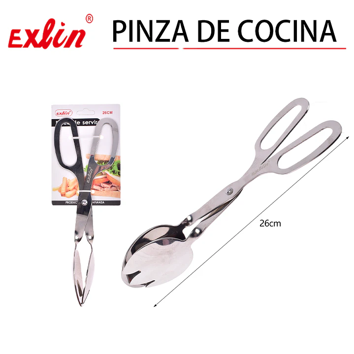 Pinza Tipo Tijera de Cocina 26 cm – Acero Inoxidable Multiuso 1
