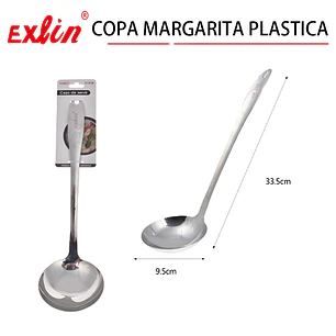 Cucharón de Sopa Acero Inoxidable - 33.5cm