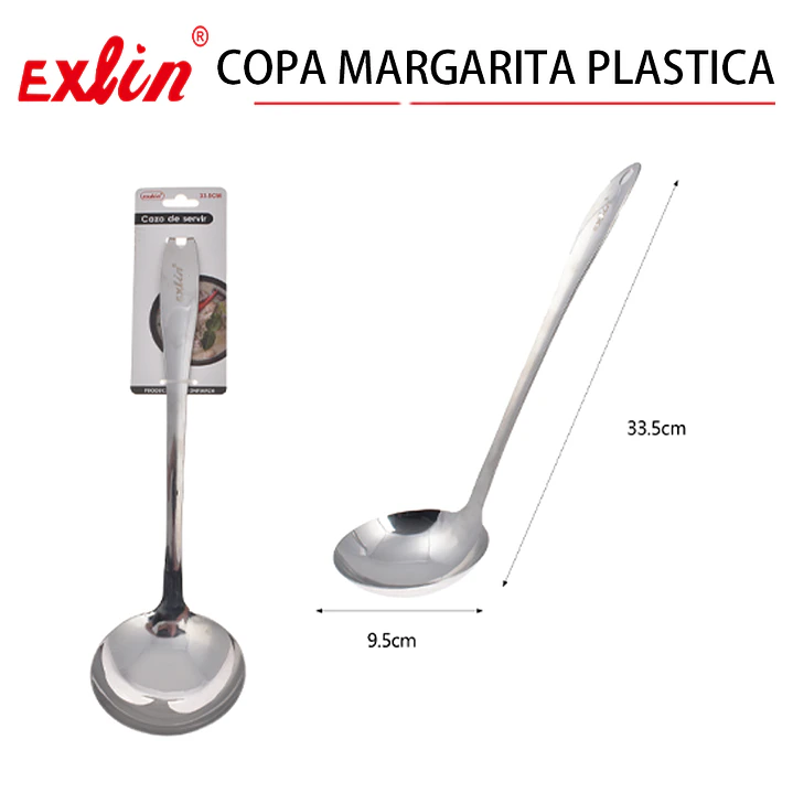 Cucharón de Sopa Acero Inoxidable - 33.5cm 1