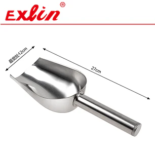 Pala de Acero Inoxidable Multiuso para Hielo y Alimentos – 27 cm