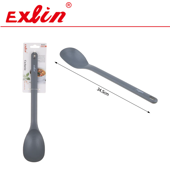Cucharón de Cocina de Silicona Antirrayaduras Premium – 34.5 cm 1