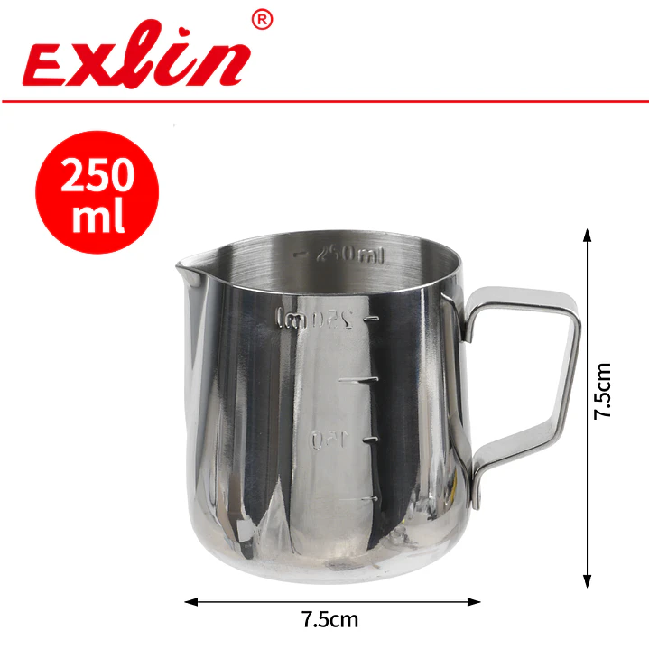Jarra Barista para Espumar Leche de Acero Inoxidable – 250 ml 1