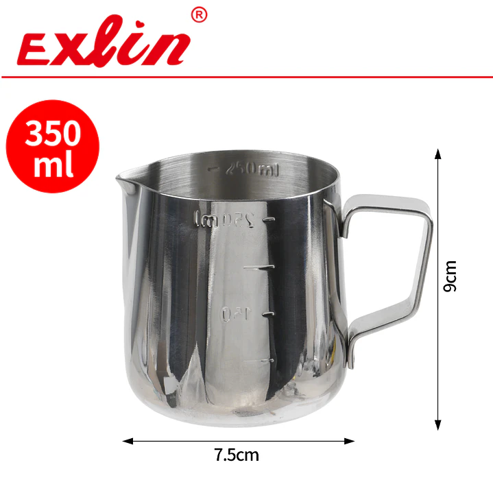 Jarra Barista para Espumar Leche de Acero Inoxidable – 350 ml 1